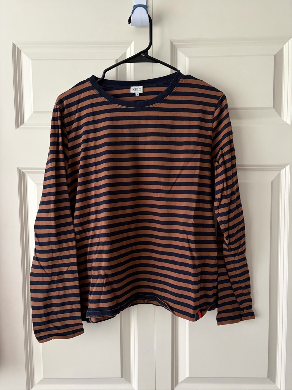 Kule Striped Long Sleeve Shirt Size Medium